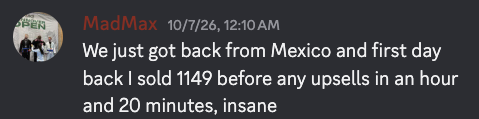 The Route member result