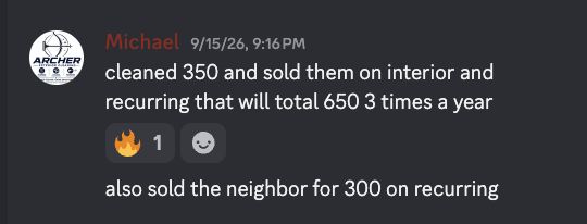The Route member result